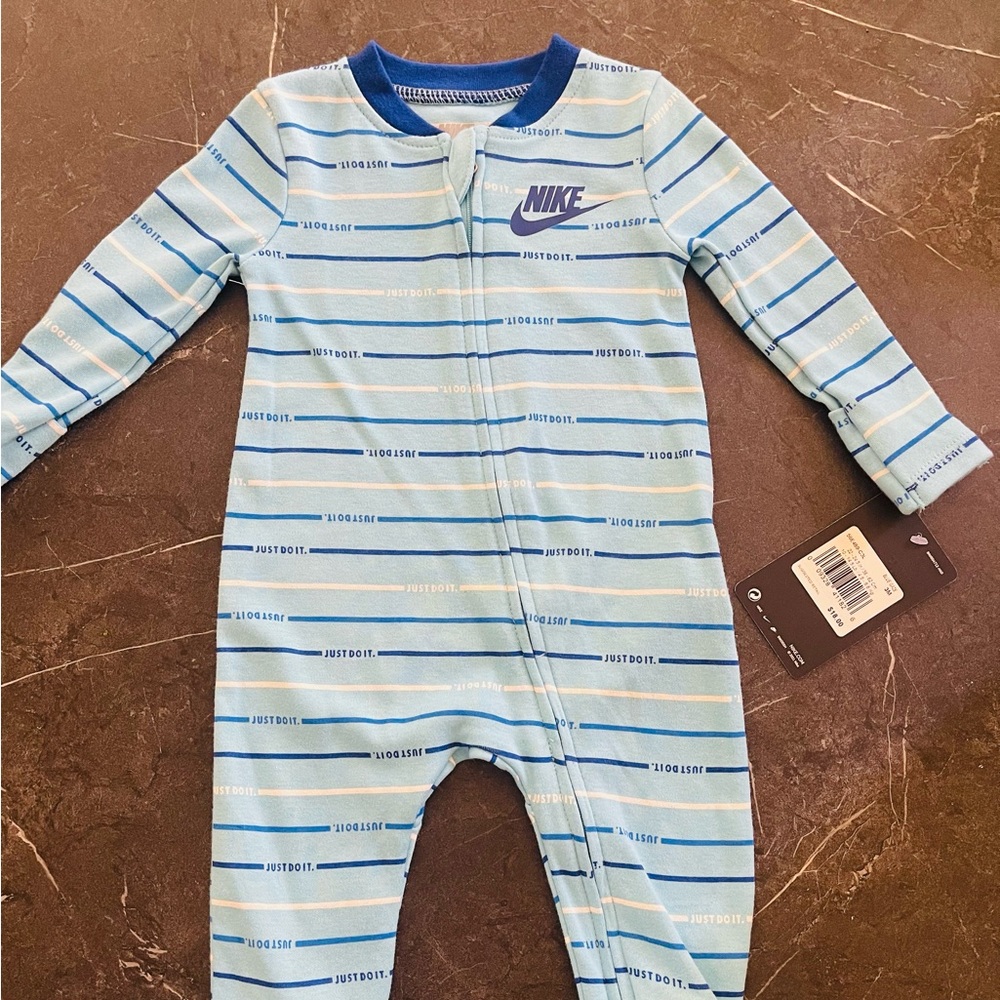 Blue Gaze Nike Infant Pajamas (3M)